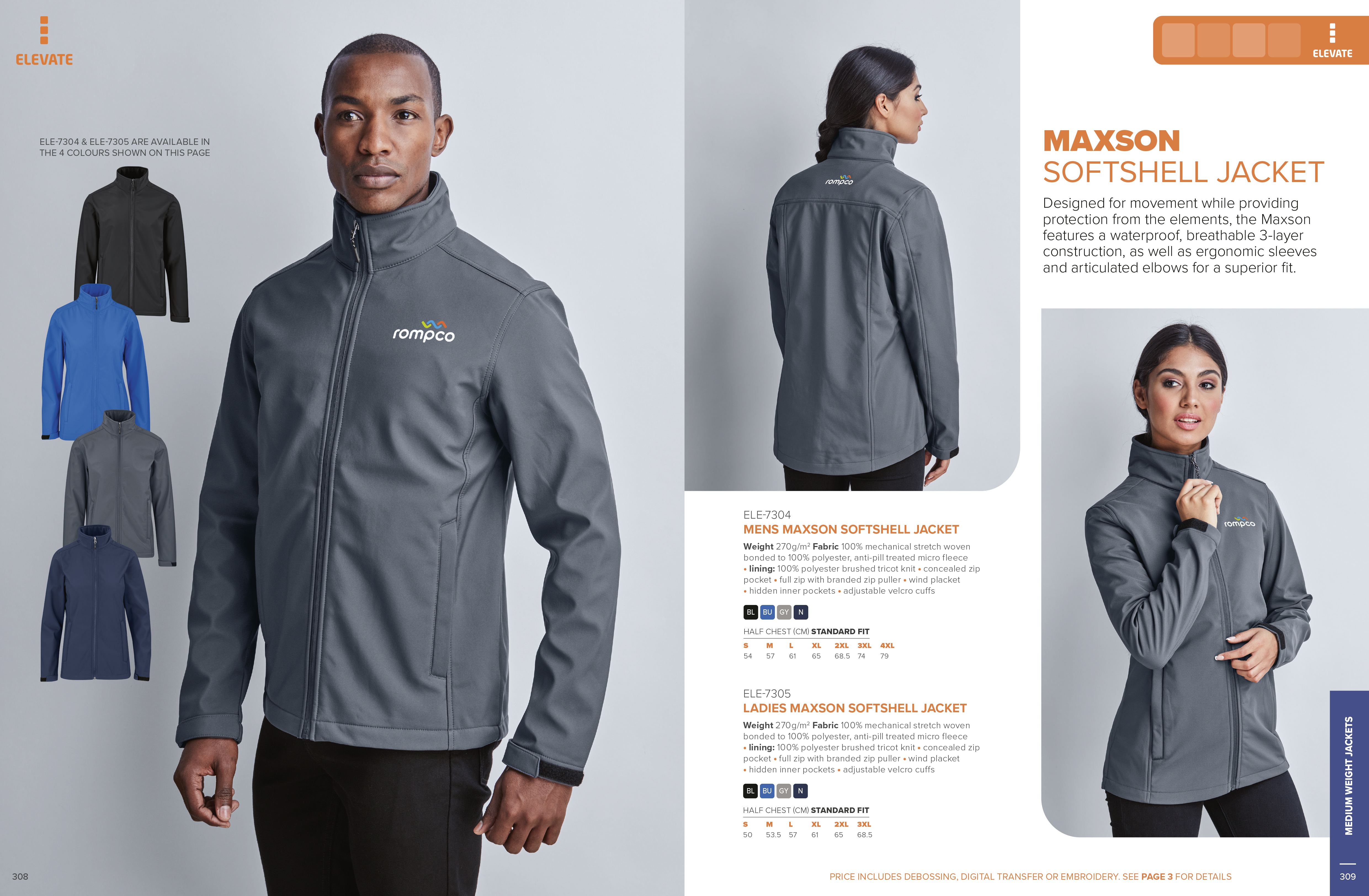 Mens Maxson Softshell Jacket